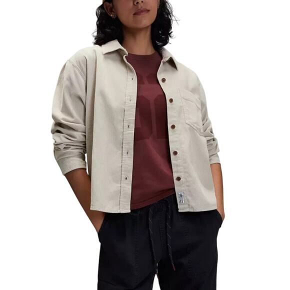 Alpine Design Women's Morning Haze Cord Shirt Size M - Picture 1 of 7